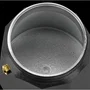 Monix Cafetera italiana M640003 3 tazas negra, negro
